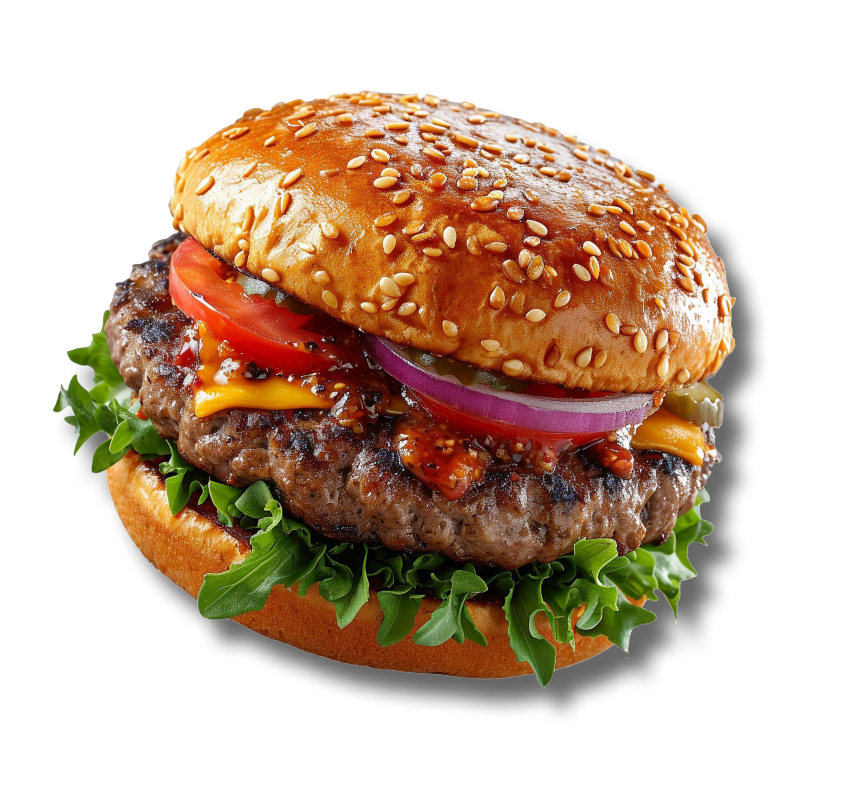 Premium halal burger patty by Burger Master HQ Malaysia