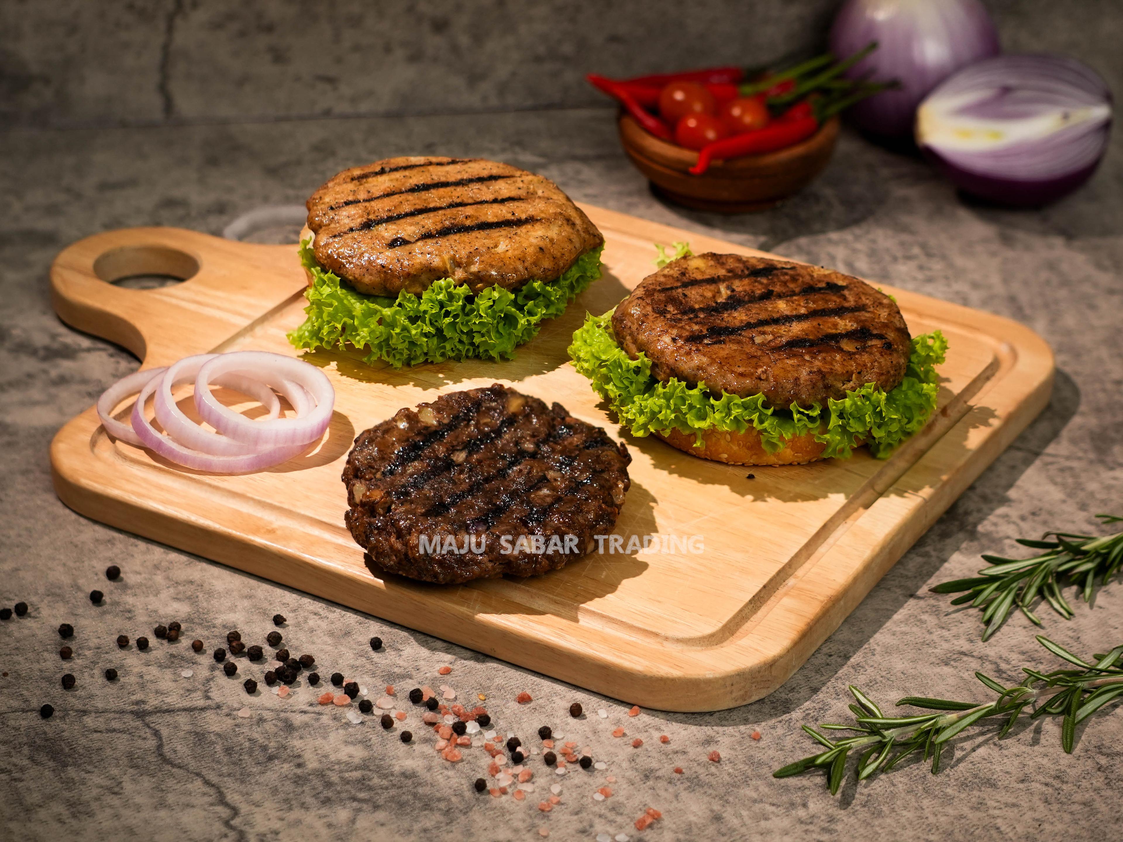 Master Burger HQ halal burger patties